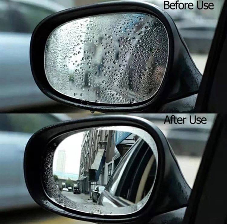 2 Pcs Rain Proof Side Mirror Glass, Anti Fog Film, Anti Water Mist Rainproof Film, Universal Soft Sticker Auto Accessories Film 2 Pcs Rain Proof Side Mirror Glass, Anti Fog Film, Anti Water Mist Rainproof Film, Universal Soft Sticker Auto Accessories Film